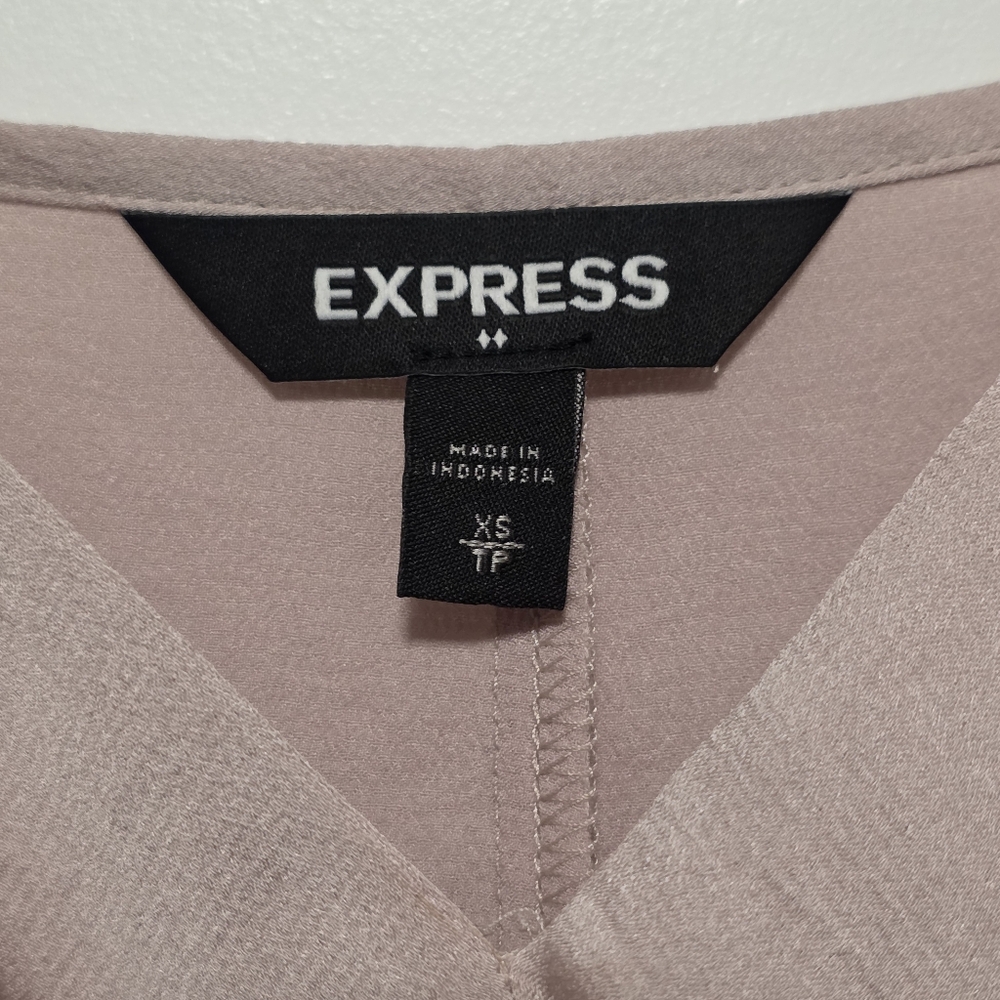 Express Slinky Tank Blouse Pink XS - Picture 3 of 5